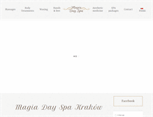 Tablet Screenshot of magiadayspa.pl